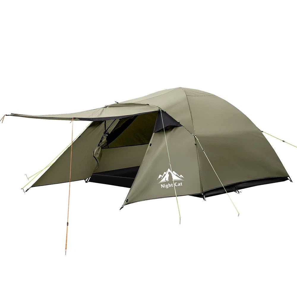 2 3 Man Person Camping Tent Portable Outdoor Hiking Tent Easy Setup 4-Season